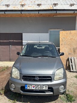 Predám subaru g3x justy - 2