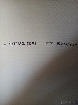 Fatrafol fólia - 2