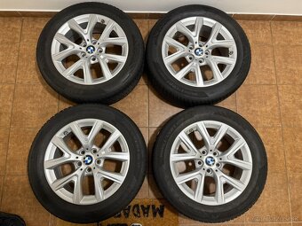 Hliníkové disky BMW Styling 574 + zimné gumy 205/60 R17 - 2