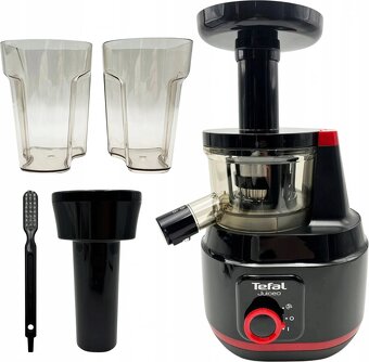Predám úplne nový odšťavovač TEFAL JUICEO čierny - 2