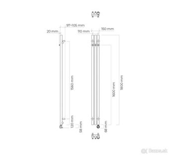 Oltens Stang elektrický radiátor - 2