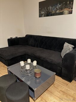 Sedačka čierna - 2