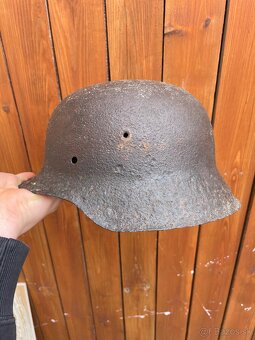 Nemecká prilba m42 neskorá výroba - 2
