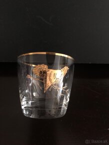 Poľovnícky motív- retro poháriky - 2