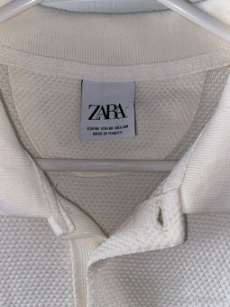Zara panske kremove tricko velkost M - 2
