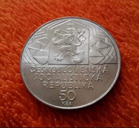 Strieborná minca 14 zjazd KSČ - 2