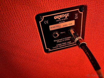 Predám Orange Crush Pro 412 gitarový reprobox - 2