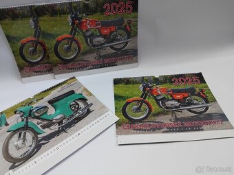 MOTOKALENDÁR - ČESKOSLIVENSKÉ MOTOCYKLE - 2