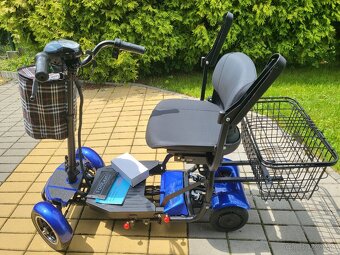 Novy elektrický invalidny vozik - skúter pre ZTP seniorov - 2
