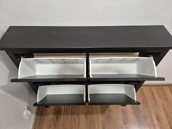 Skrinka na topánky HEMNES - 2