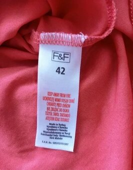 Letné šaty zn. F&F, veľ. 42 - 2