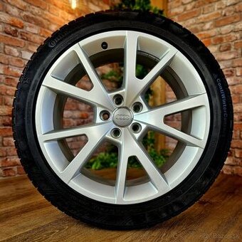 Alu R19 5x112 orig. AUDI A5 + top zimné pneu 235/45 R19 - 2