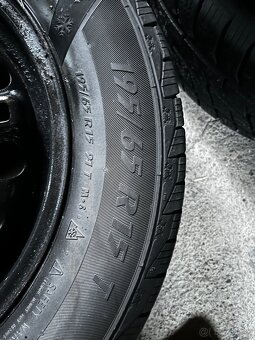 Predám komplet 4ks plechových diskov - 2