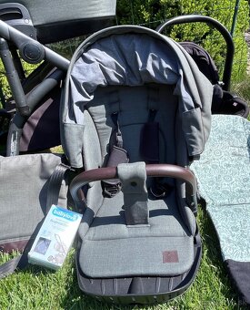 Úžasný kočiar Roan Bloom dark green + vajíčko ZDARMA - 2