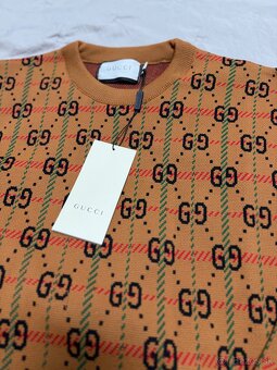 Gucci sveter – hnedý, veľkosť M - 2