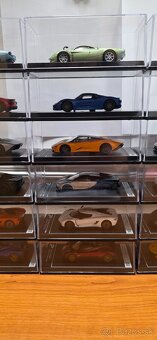 Kolekcia Poster cars 1:64 Bugatti, Pagani, Porsche, Mclaren, - 2