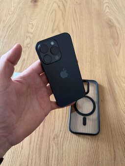iPhone 15 Pro 256 gb Black Titanium v záruke + príslušenstvo - 2