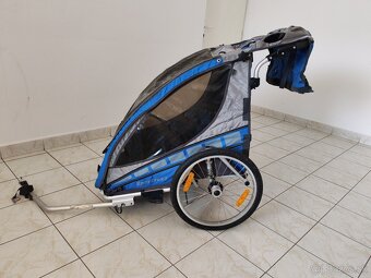 Cyklo vozík pre 2 deti Queridoo - 2