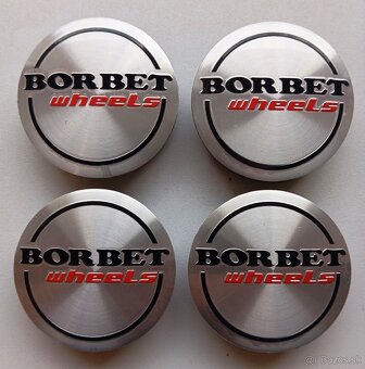 Borbet wheels 56 mm stredové krytky - 2