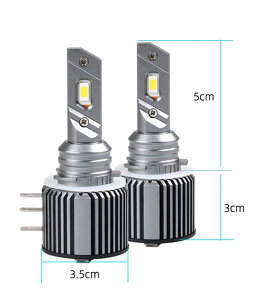 H15 LED autožiarovky CANBUS parkovacie/denné/diaľkové - 2