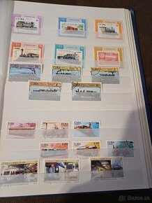 predám známky - vlaky - Cuba - 2
