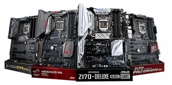i7 6700, Asus Z170 Deluxe Gen3 ,16 GB DDR Crucial Balistix - 2