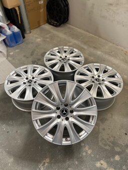 Hliníkové disky 5x112 R18 Mercedes Benz S W222 - Dvojrozmer - 2