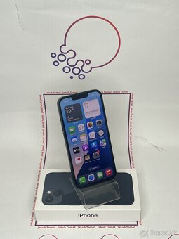 Apple iPhone 13 128GB MIDNIGHT -Batéria 100% - 2
