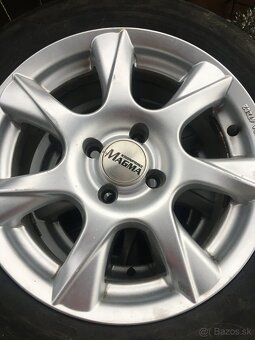 4x100 15"elektrony Magma +pneu 185/60 r15 - 2