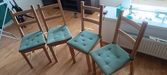 Stôl IKEA LERHAMN + stoličky IVAR - 2