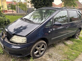 Seat Alhambra 1.9 TDI, 7 m, STK/EK, na suciastky - 2