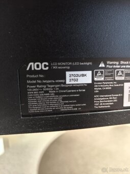 Monitor AOC 27G2U - 2