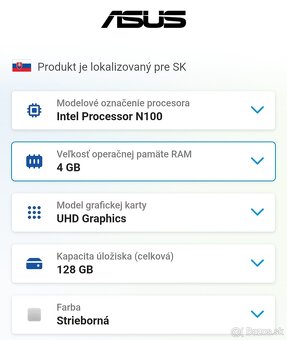 Predám Asus Vivobook 14/15 - 2