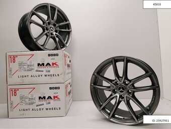 9J R18 5x112 ET50 Mercedes A, B, C, CLA alu disky 1206 - 2