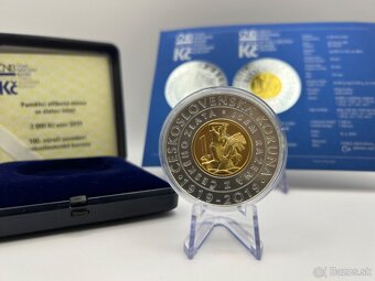 Krásna 2000 Kč 2000 100 rokov československá koruna - 2