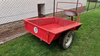 Vlečka za malotraktor - 2