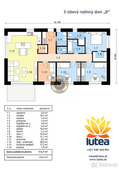 Novostavba 5izb. rodinný dom v obci Hviezdoslavov - 2