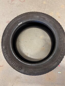 Predám 1ks Continental AllSeasonContact 195/55 R16 celoročné - 2