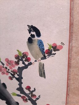 Starožitný japonský zvitkový obraz - 2