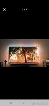Predám 65" 4K SMART TV PHILIPS 65PUS7601/12 s ambilight - 2