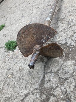 Ručný zemný vrták - 2