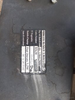 Predam navyjak rezervy na fiat ducato - 2