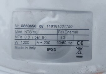 Bojler 80L, 1200W - 2