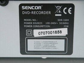 DVD Dual Recorder zn. Sencor SDR - 1604 - 2