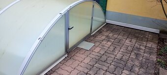 Prekrytie prestrešenie bazéna - 2