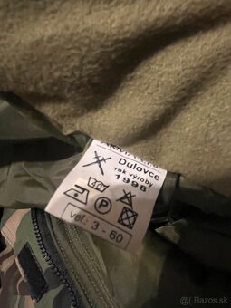 Vojenská paperova bunda vz97 ossr - 2
