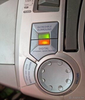 Philips AZ Rádiomagnetofón sieť 230v aj Baterky - 2