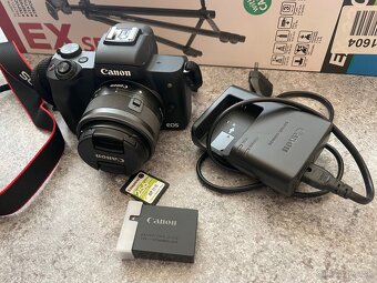 Canon EOS M50 Mark II + 15-45mm + príslušenstvo 🎁 - 2