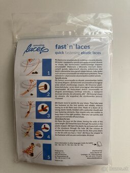 Rýchloupínacie Elastické Šnúrky amusing laces - 2