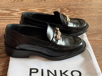 Pinko leather loafers - 2